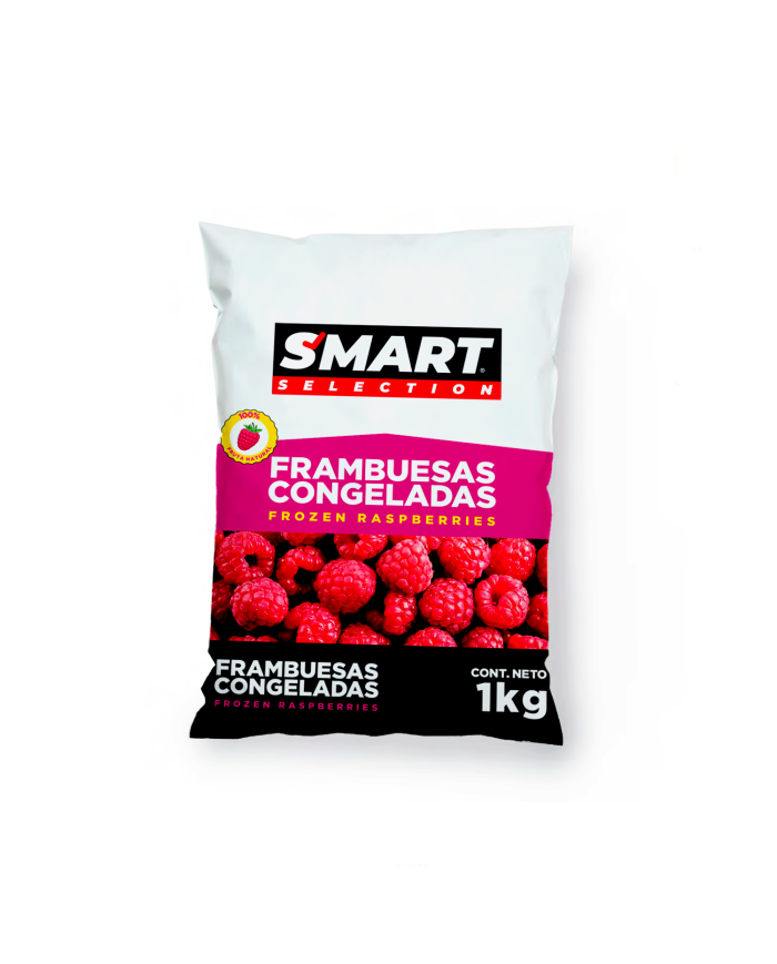 FRAMBUESA CONGELADOS IQF SMART SELECTION 1 KG