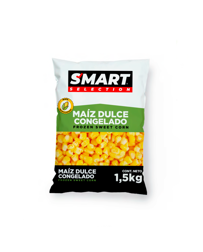 MAIZ DULCE CONGELADOS IQF SMART SELECTION 1.5 KG