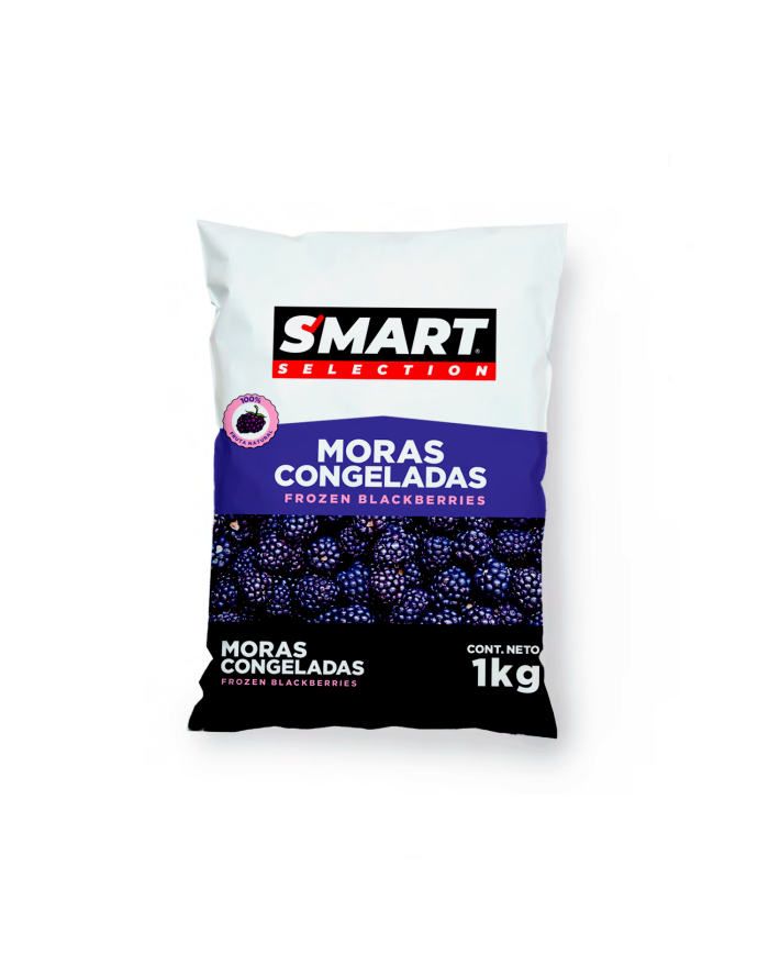 MORA CONGELADOS IQF SMART SELECTION 1 KG