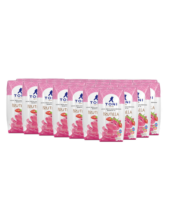 LECHE TONI FRUTILLA TETRAPAK CAJA ( 24 X 200 ML )