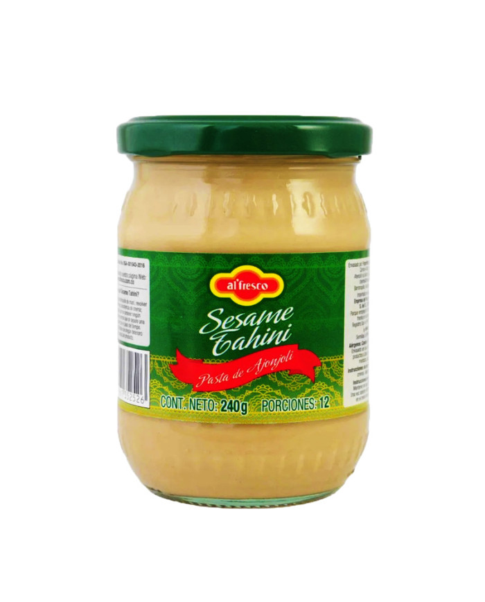 PASTA DE AJONJOLI SESAME TAHINI ALFRESCO 240 G