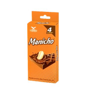 CHOCOLATE CON MANI MANICHO 100 G (4 X 25 G)