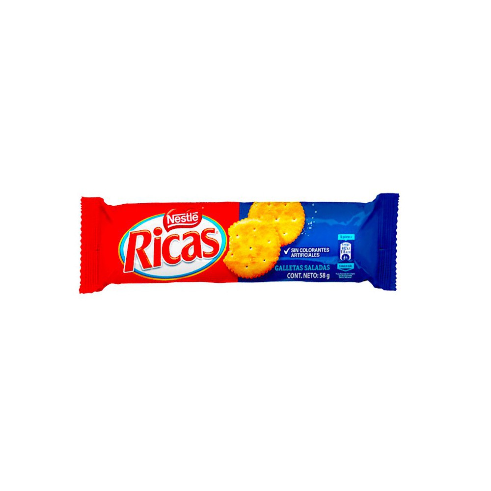 GALLETAS RICAS NESTLE 58 G