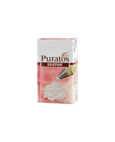 CREMA PARA PASTELERÍA TETRAPACK SILKPAK PURATOS 1 LT