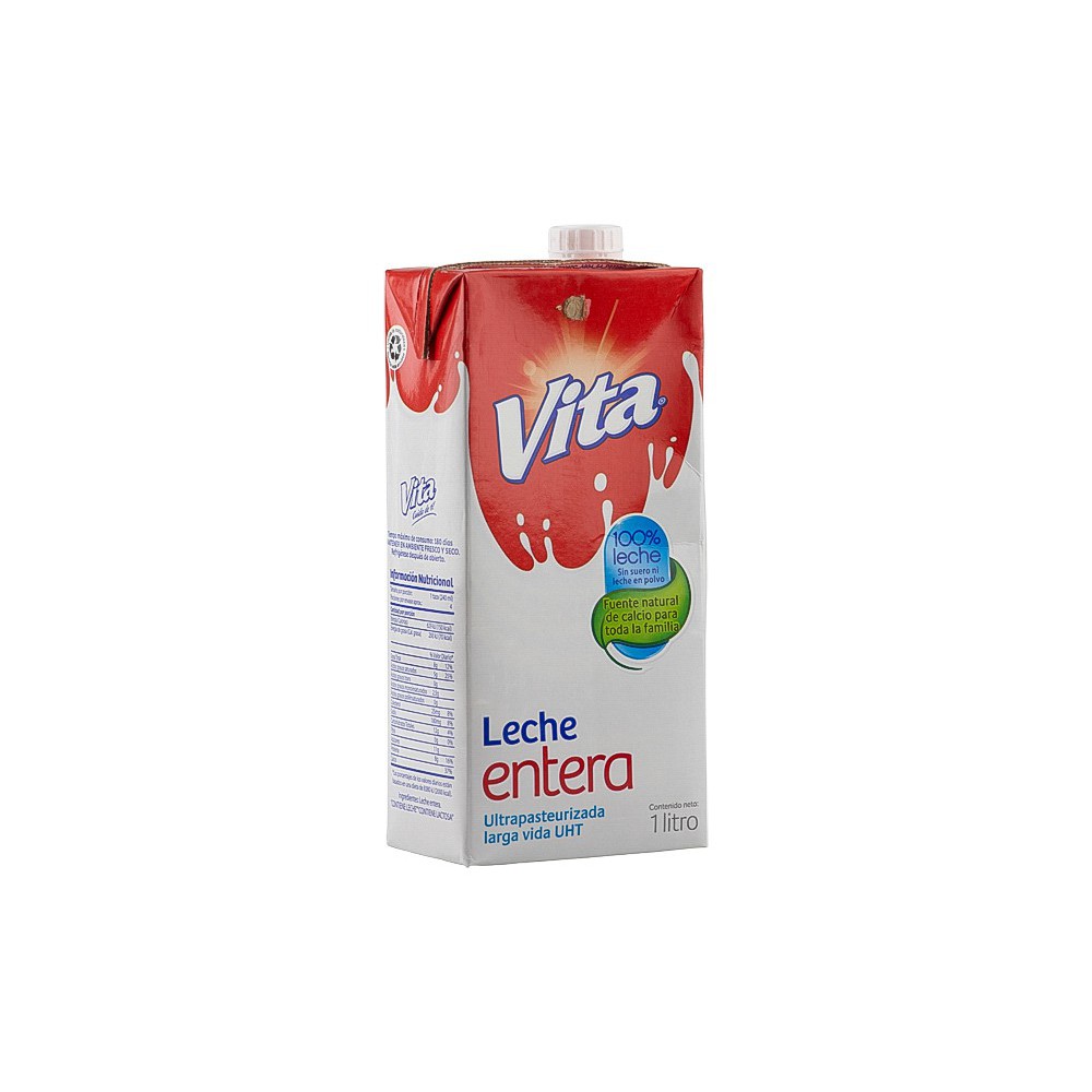 LECHE ENTERA VITA TETRAPACK 1 LT