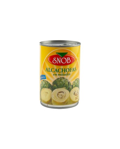 ALCACHOFA EN MITADES SNOB LATA 400 G