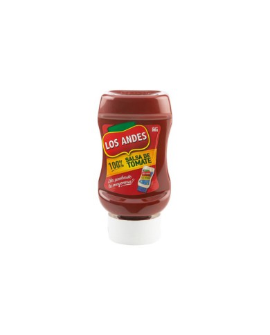 SALSA DE TOMATE LOS ANDES SQUEEZE 395 G