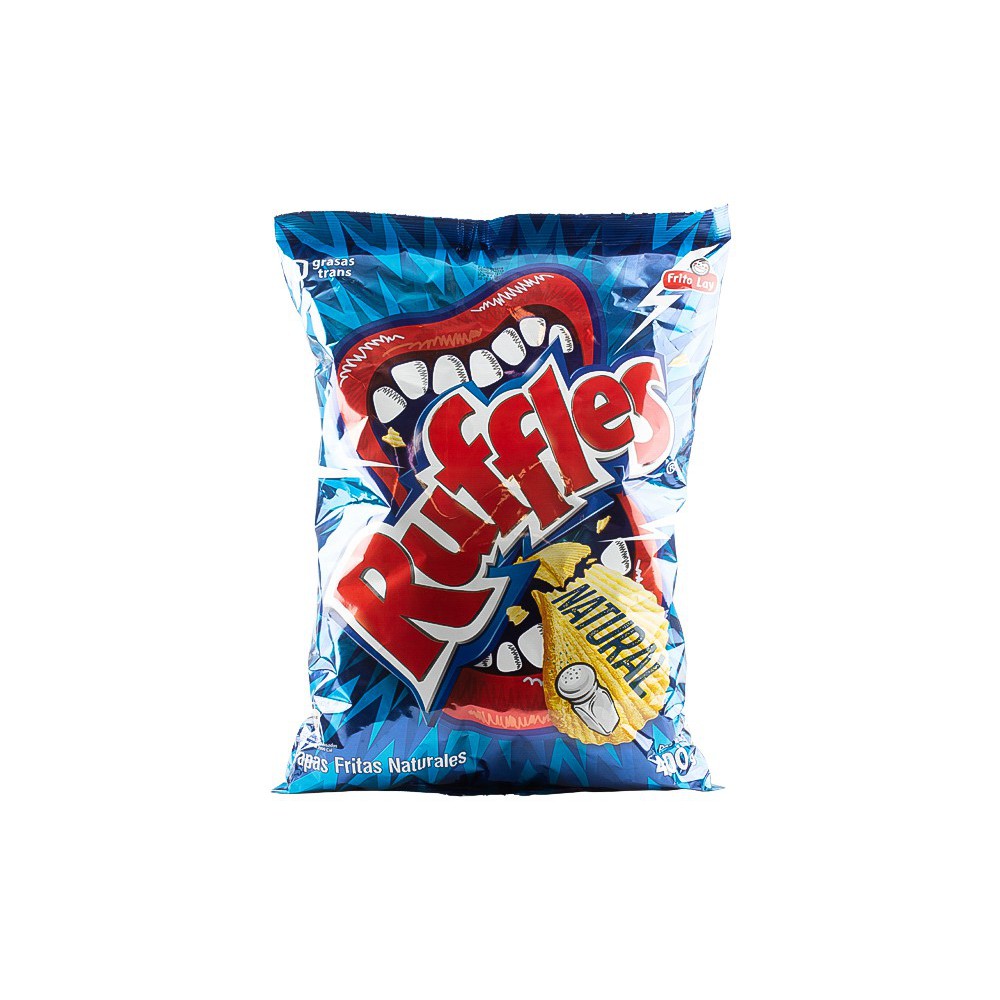 PAPAS FRITAS NATURALES RUFFLES 400 G