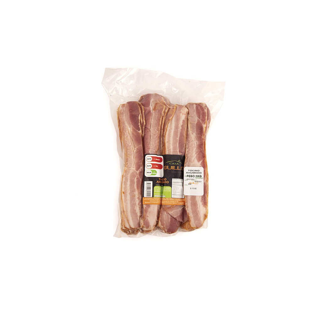 TOCINO AHUMADO CASA GUILLO 1 KG