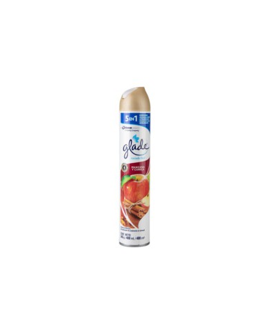 AROMATIZANTE AEROSOL MANZANA Y CANELA GLADE 400 ML