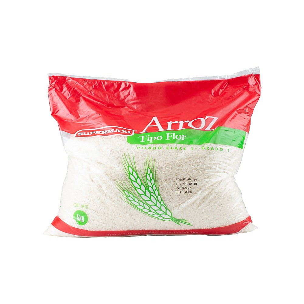 ARROZ FLOR SUPERMAXI 5 KG