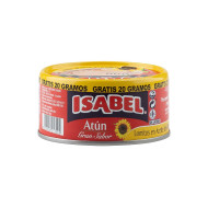 ATUN ACEITE DE GIRASOL ISABEL 160 G