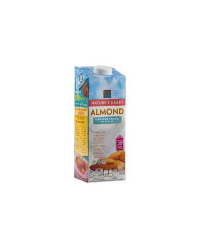 BEBIDA DE ALMENDRAS SIN AZUCAR NATURES HEART 946 ML