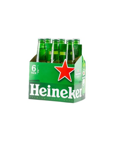 CERVEZA HEINEKEN PACK (6 X 330 ML)