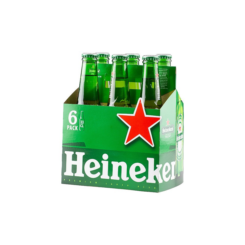 CERVEZA HEINEKEN PACK (6 X 330 ML)