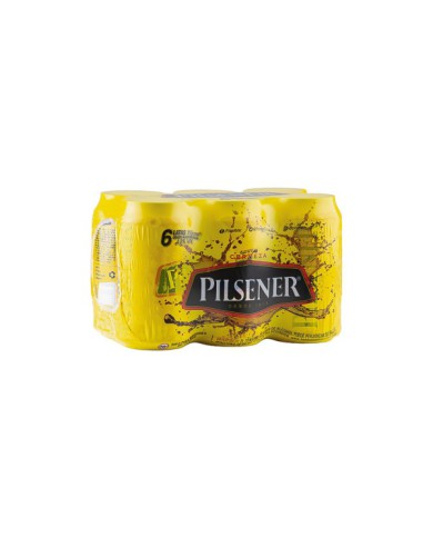 CERVEZA PILSENER LATA PACK (6 X 355 ML)