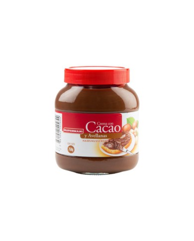 CREMA DE AVELLANAS CON CACAO SUPERMAXI 750 G