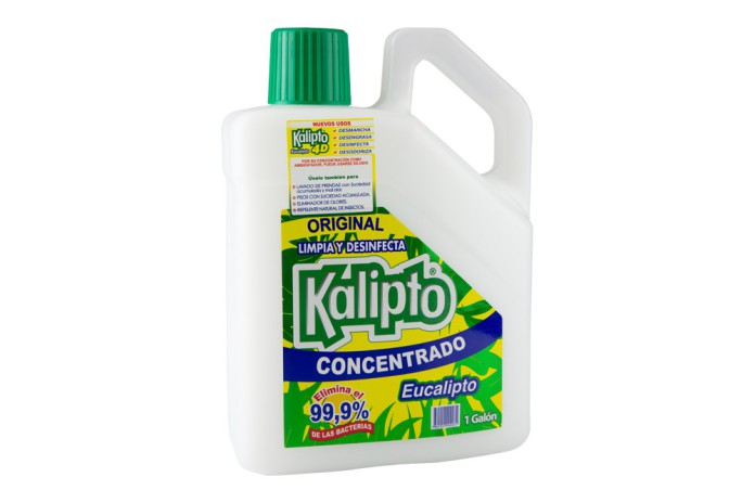 DESINFECTANTE LIMPIADOR EUCALIPTO KALIPTO 1 GL